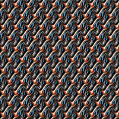 Fractal complex patterns - Mandelbrot set detail, digital artwork for creative graphic - 599550158