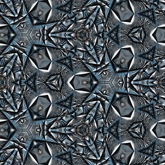Fractal complex patterns - Mandelbrot set detail, digital artwork for creative graphic - 599550319