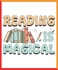 new Books and Reading retro design