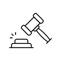 Auction icon - Vector Stock ilustration.