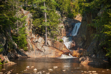 Smalls Falls on a Clear Summer Day