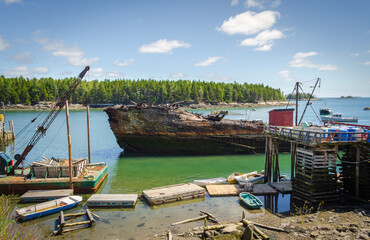 Shipwreck of the Cora F. Cressey