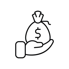 Investment icon - Vector Stock ilustration.