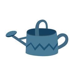 Garden tools vector illustration set_Plant water