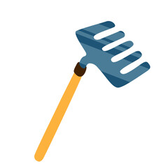 Garden tools vector illustration set_Garden fork 2