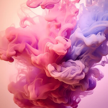 smoke colorful claud