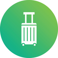 Luggage Vector Icon Design Illustration
