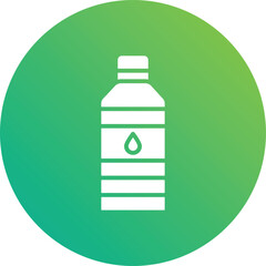 Water bottle Vector Icon Design Illustration