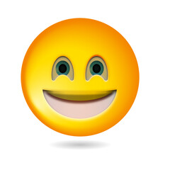 emoji, smiley, lachen, fröhlich, glücklich