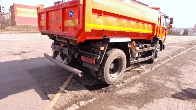 Service car with flasher and siren