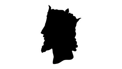 Edward II of England, silhouette