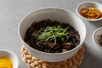 Sweet and sour pork Korean food dish meal Rice with Stir-fried Glass Noodles and Vegetables Stir-fried Seafood and Vegetables Spicy Seafood Noodle Soup