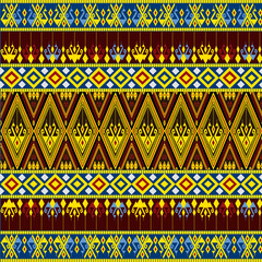 Colorful seamless geometric shape beautiful pattern 
