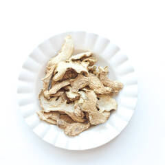 Dried Organic Ginger or Dry Adrak also known as Sonth in India