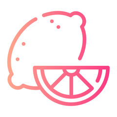 citrus gradient icon