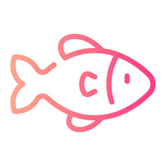 fish gradient icon