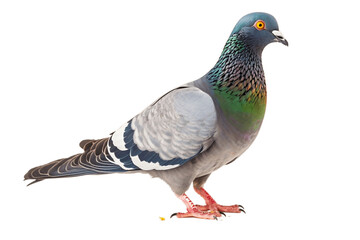 Isolated Pigeon on Transparent Background