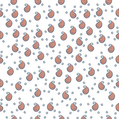 seamless paisley pattern on white background .