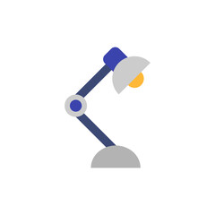 Study Lamp Icon Illustration