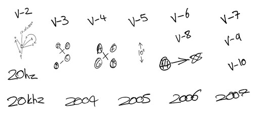 Set collection Freehand drawing school homework items on a sheet of exercise book. Back to School. On transparent background (PNG).