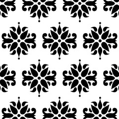 geometric cool abstract floral pattern