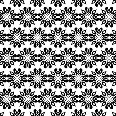 geometric cool abstract floral pattern