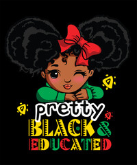 Pretty Black And Educated Black History With Pretty Black Girl
