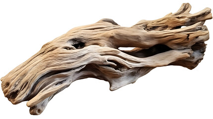流木の美しさを表現したアートワーク(切り抜き) No.024 | Artwork (clipping) expressing the beauty of driftwood Generative AI - obrazy, fototapety, plakaty