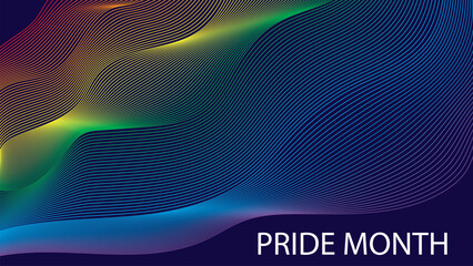 LGBT Pride Month Concept - Vector Background
