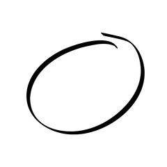 Set of hand drawn wavy, zigzag lines. Vector illustration