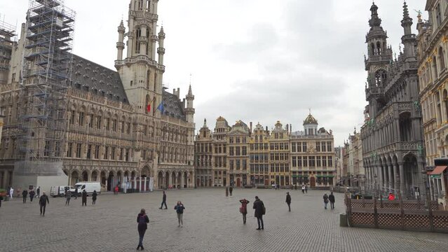 La-Grand Place in Brussels in Belgium