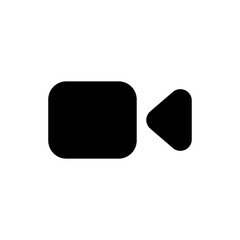 Video camera icon vector. factime icon , live streaming icons