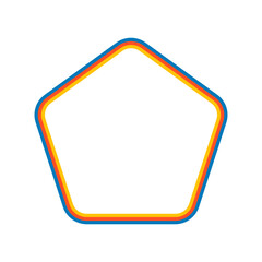 Groovy Retro Photo Frame