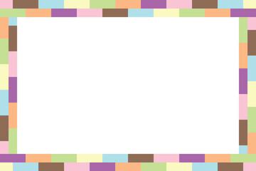 Multi Color Light, rainbow vector texture in rectangle style. Beautiful illustration with rectangles and squares. Background for mobile phone, laptop, photo, web, vibrant digital colorful background, 