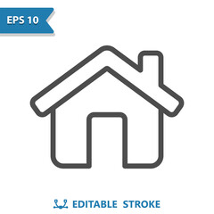 House Icon. Home, Building, Real Estate