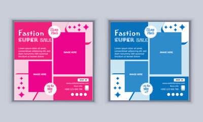 digital marketing agency banner design template