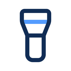 torch outline color icon
