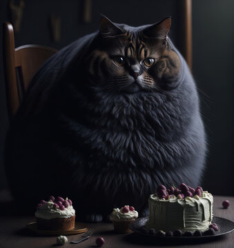 Chubby Cat」の写真素材 | 9,919件の無料イラスト画像 | Adobe Stock