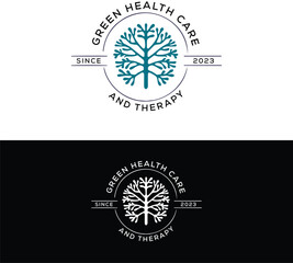 Healthcare tree logo