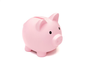 piggy bank, concept of savings and savings funds. money and piggy bank.