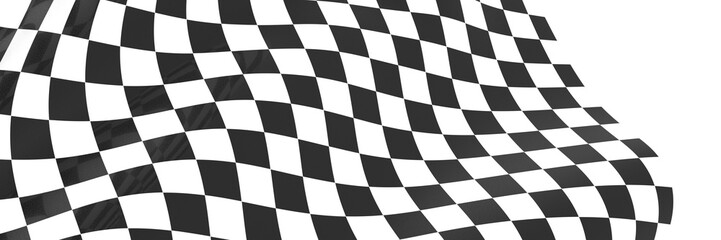 Obraz premium checkered flag, end race background