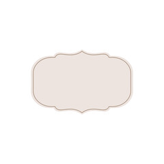 Label Frame Illustration