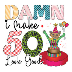 Birthday Sublimation Design