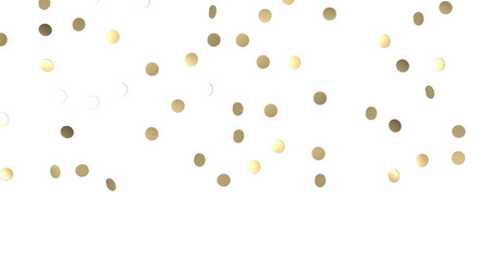 Gold Confetti Glitter Overlay - PNG transparent