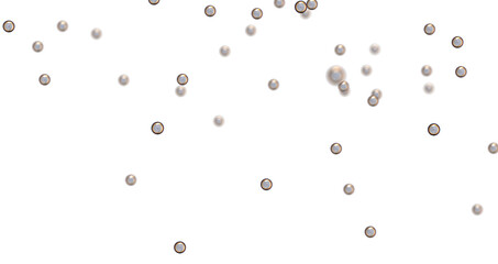 Motion of digital data flow. Communication and technology network concept with moving lines and dots PNG transparent