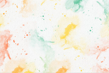 Blue light watercolor, ink, abstract background texture. Copy space for banner, design, poster, backdrop. High resolution colorful watercolor texture background. Hand painted texture.