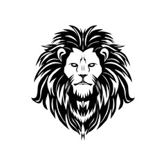 Lion Head Logo Vector Template Illustration Design