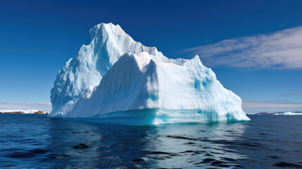 Fototapeta na wymiar Iceberg. Generative AI