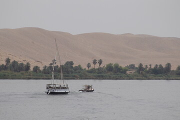 Barcos río Nilo