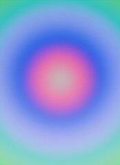 Digital abstract minimal aura color gradient background wallpaper, vintage hippie 70s style for template or print	